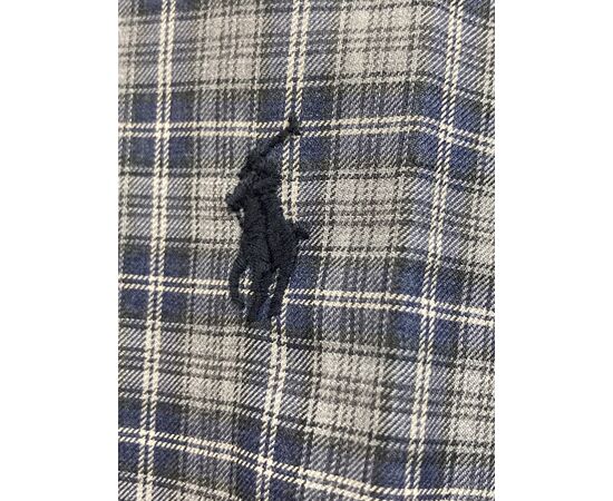 מכופתרת POLO RALPH LAUREN - classic fit אפור כחול, Color: אפור, בחר מידה: S, 2 image מכופתרת POLO RALPH LAUREN - classic fit אפור כחול, Color: אפור, בחר מידה: S, 2 image