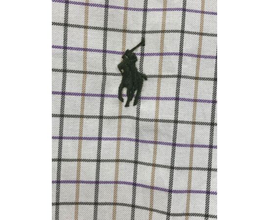 מכופתרת POLO RALPH LAUREN - classic fit לבן משובץ, Color: לבן, בחר מידה: S, 2 image מכופתרת POLO RALPH LAUREN - classic fit לבן משובץ, Color: לבן, בחר מידה: S, 2 image