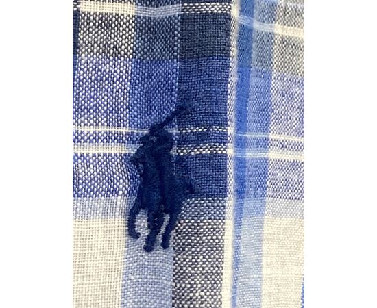 מכופתרת POLO RALPH LAUREN - claasic fit כחול משובץ, Color: כחול, בחר מידה: M, 2 image מכופתרת POLO RALPH LAUREN - claasic fit כחול משובץ, Color: כחול, בחר מידה: M, 2 image