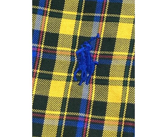 מכופתרת POLO RALPH LAUREN - classic fit צהוב כחול, Color: שחור, בחר מידה: XL, 2 image מכופתרת POLO RALPH LAUREN - classic fit צהוב כחול, Color: שחור, בחר מידה: XL, 2 image