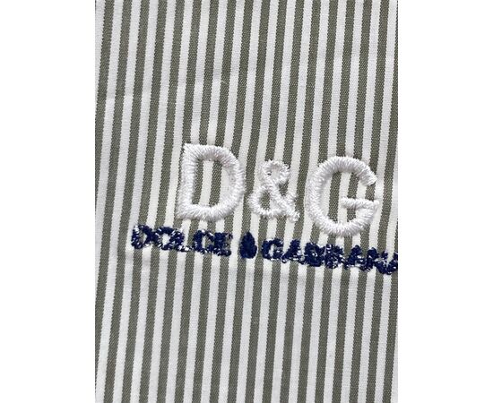 מכופתרת DOLCE & GABBANA claasic fit אפור פסים, Color: אפור, בחר מידה: 16-L, 2 image מכופתרת DOLCE & GABBANA claasic fit אפור פסים, Color: אפור, בחר מידה: 16-L, 2 image