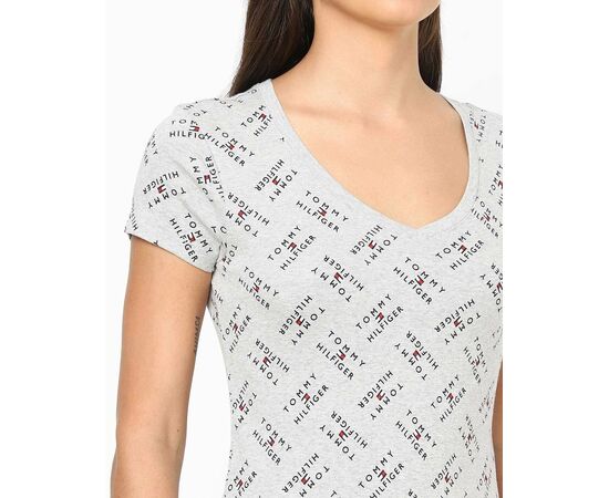 טישרט TOMMY HILFIGER אפור נשים, בחר מידה: XS, 2 image