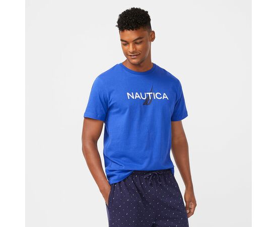חולצה קצרה NAUTICA כחול, בחר מידה: L