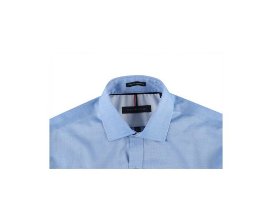 מכופתרת Tommy Hilfiger - slim fit ללא גיהוץ בצבע תכלת, בחר מידה: 15-M, 3 image