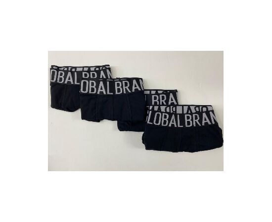 רביעיית בוקסרים שחורים עבה GB, בחר מידה: S, 3 image