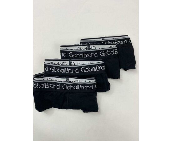 רביעיית בוקסרים שחורים GB, בחר מידה: S, 3 image