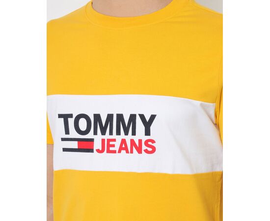 טישרט TOMMY HILFIGER צהוב סיטונאות, 3 image טישרט TOMMY HILFIGER צהוב סיטונאות, 3 image