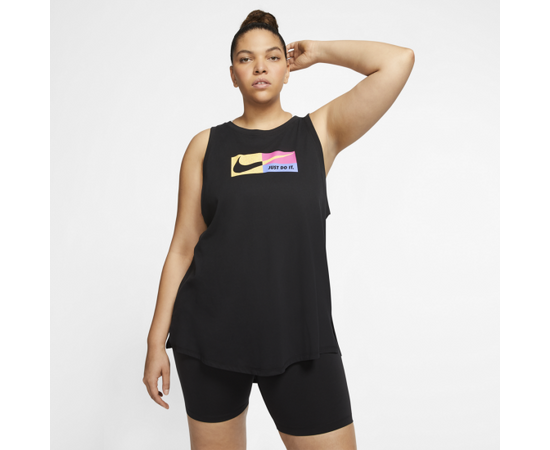חולצת NIKE PLUS Dri-FIT שחור נשים סיטונאות