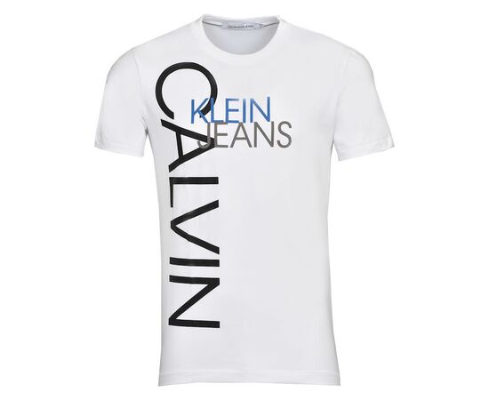 טישרט CALVIN KLEIN לבן צמוד סיטונאות