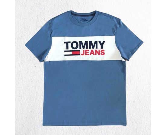 טישרט TOMMY HILFIGER תכלת סיטונאות
