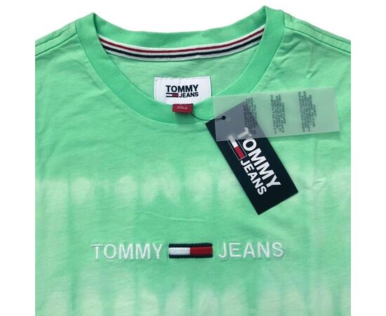 טישרט TOMMY HILFIGER טאי דאי ירוק סיטונאות, 3 image טישרט TOMMY HILFIGER טאי דאי ירוק סיטונאות, 3 image
