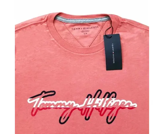 טישרט TOMMY HILFIGER הדפס ורוד סיטונאות, 3 image טישרט TOMMY HILFIGER הדפס ורוד סיטונאות, 3 image