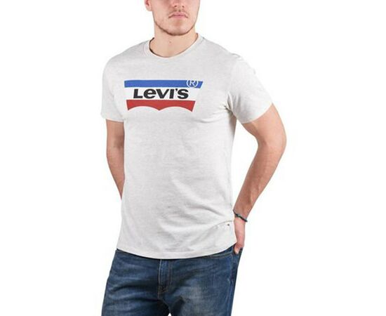 Men's LEVIS logo, Color : white, Choose a size: XXL