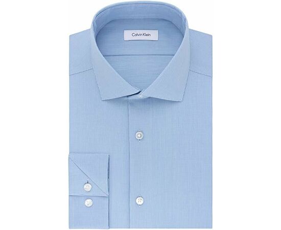חולצה מכופתרת CALVIN SLIM FIT KLEIN, Color : blue, Choose a size: 16-L