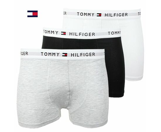 שלישיית בוקסרים לגבר Tommy hilfiger, Color : black, Choose a size: S