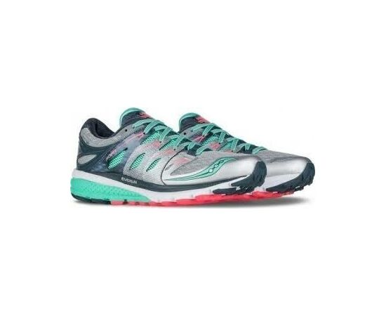 נעלי ריצה נשים ונוער SAUCONY RUNNING TECHNICAL ZEALOT ISO 2 S10314-1, Color : gray, Measure: 37-US6