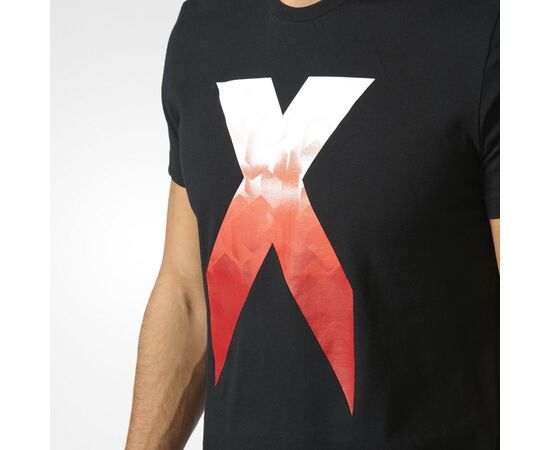 טישרט Adidas שחור איקס אדום, Color: שחור, בחר מידה: S, 3 image