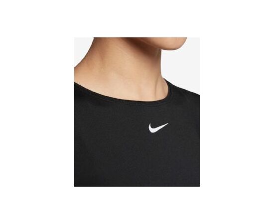 חולצת אימון לנשים Nike Pro-Mesh Black slim fit גזרה צמודה, Color: שחור, בחר מידה: L, 4 image חולצת אימון לנשים Nike Pro-Mesh Black slim fit גזרה צמודה, Color: שחור, בחר מידה: L, 4 image